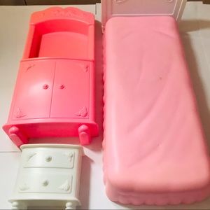 Barbie Bed and Dressers.